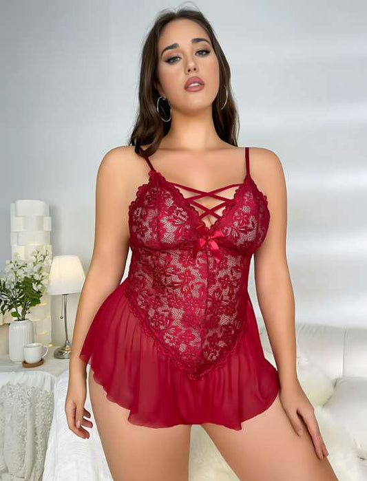RR KIRMIZI BABYDOLL FANTAZİ 10000
