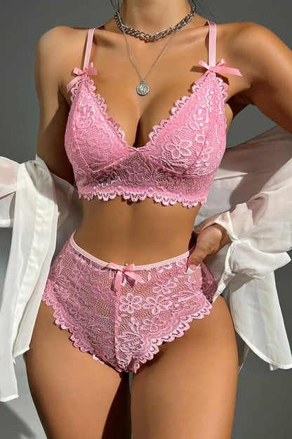 Dantel Bralet Sütyen Takım 8455-1